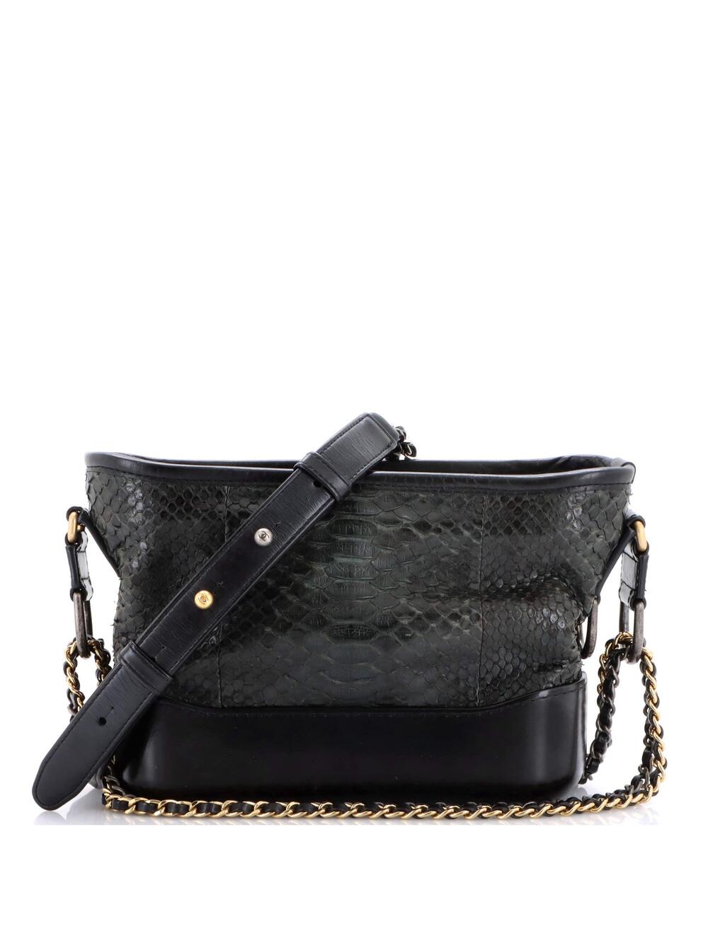 Chanel Gabrielle Hobo Python Small #259194C31B